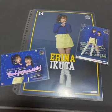 이쿠타 에리나 이시다 아유미 콜렉션 사진 핀포토 3점 묶음 판매