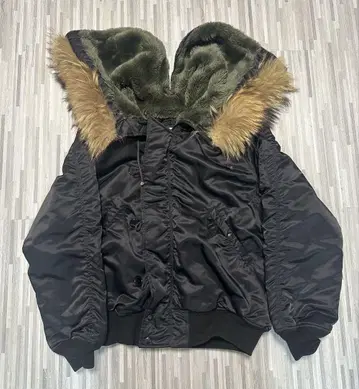 n2b 블랙 밀리터리 자켓