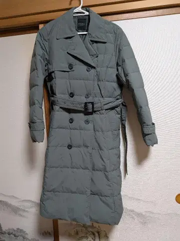 다운 코트 롱