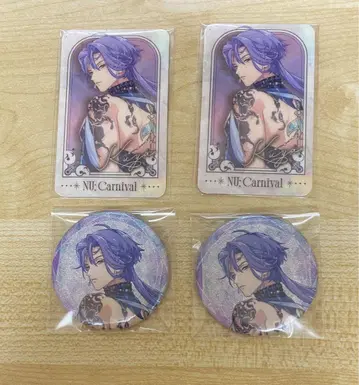 NU:카니발 카라테츠 캔뱃지 카드 쿠야