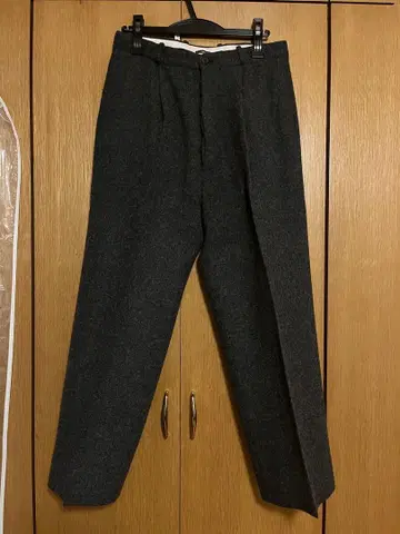 reddish brown 팬츠 트라우저 울 phigvel