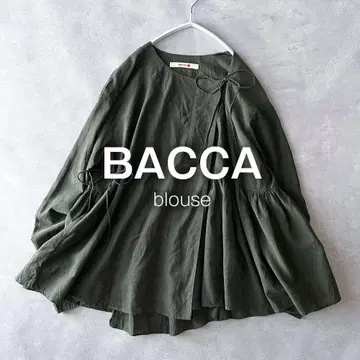 바카 2.5만 블라우스 셔츠 카슈쿨 코튼 린넨 C47