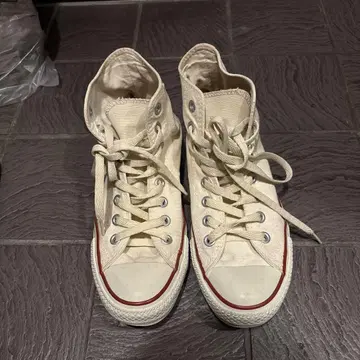 CONVERSE 올스타 아이보리 하이컷