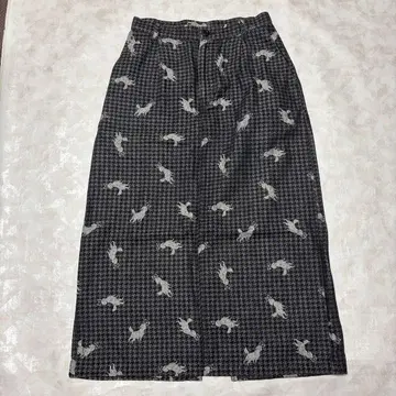 didizizi 러브레터 DOG 데님 스커트 프리 사이즈