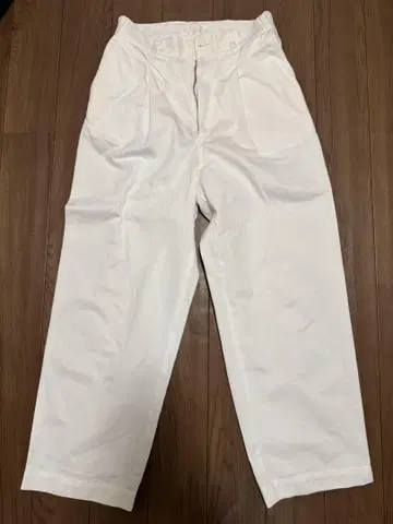 MARMARMAR 화이트 치노 팬츠