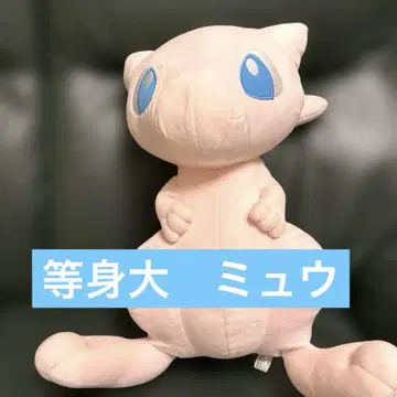 포켓몬 센터 등신대 뮤우 봉제 인형