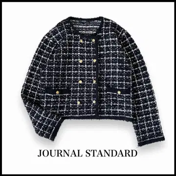 JOURNAL STANDARD 트위드 크롭 자켓 가디건