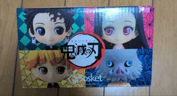 귀멸의 칼날 특장판 동봉 Qposket 피규어 세트