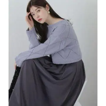 프로포션 안젤리나 아이렛 니트