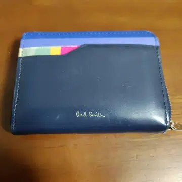 폴스미스 미니 지갑 스월 슬롯 키 후크 부착