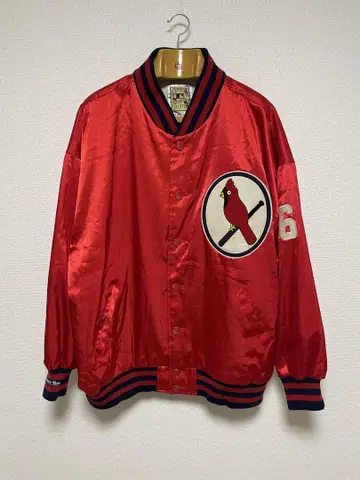 COOPERS TOWN 1946 MLB 새틴지 바시티 자켓 카디널스