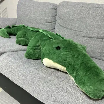 새상품 악어 봉제 인형 120cm