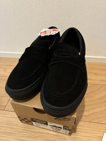 Vans 반스 로퍼 V196CF 블랙 스웨이드 25.5cm 새상품