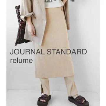 JOURNAL STANDARD relume 레깅스 세트 리브 스커트