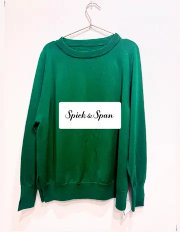 Spick & Span 그린 긴팔 니트