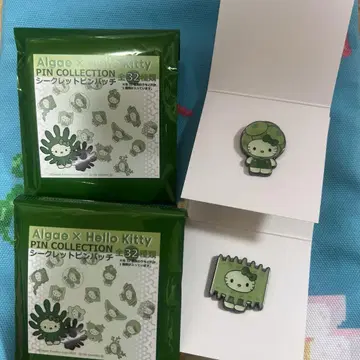 만박 일본관 모키티 시크릿 핀 배지 2개 세트