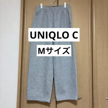 [UNIQLO] 맨투맨 와이드 팬츠/표시 사이즈 M 사이즈 그레이