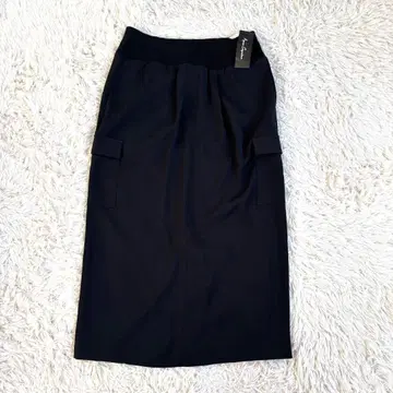 미사용 택 포함 Anne Coquine 롱 스커트 블랙 L