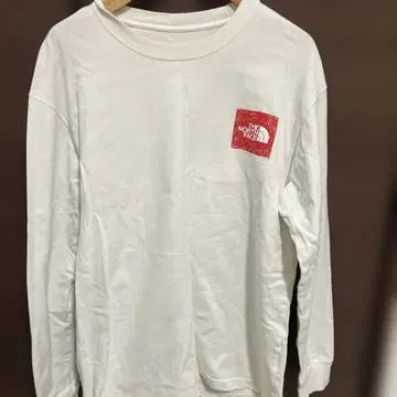 THE NORTH FACE 긴팔 티셔츠 화이트