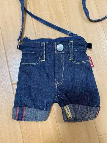 할리우드 런치마켓 블루블루 파우치 미니 청바지