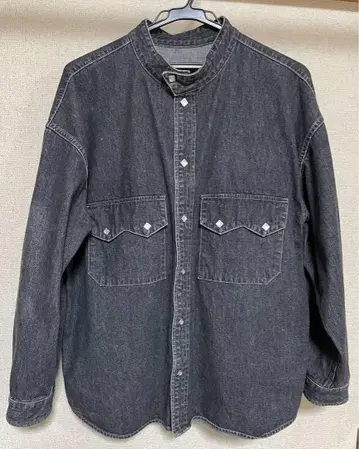 TENDERLOIN DENIM SHT SNAP BUTTON WASH
