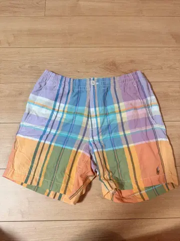 랄프 로렌 멀티 컬러 숏팬츠 5인치 릴랙스 핏