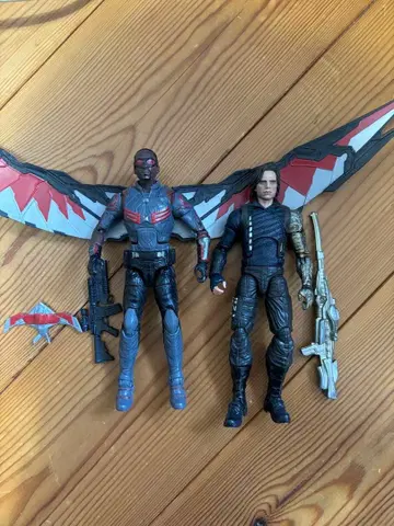 마블 레전드 윈터 솔저 팔콘 시빌 워 새상품급