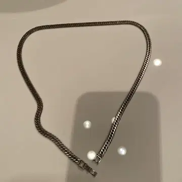실버 목걸이 50cm
