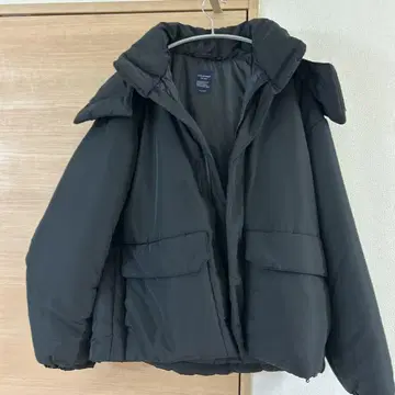 새상품급 BACK NUMBER 블랙 다운 자켓 X-LARGE