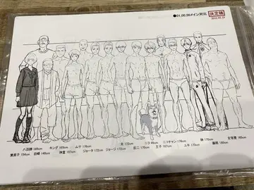 바람이 강하게 불고 있다 설정 자료 약 163장