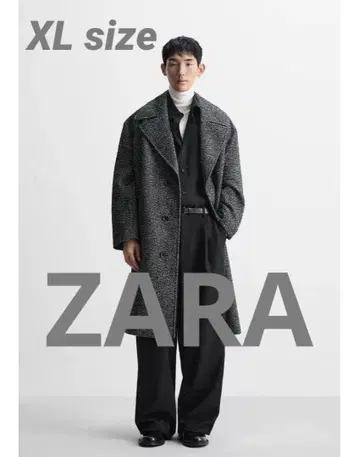 택 포함 새상품 ZARA 롱 코트