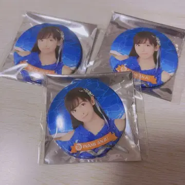 Aqours documentary 캔뱃지 이나미 안쥬 3개 세트