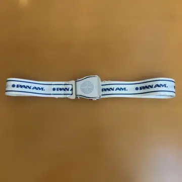 PAN AM 나일론 벨트 금속 버클 시트 벨트