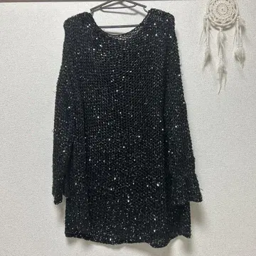 ameri GLITTER LOOSE FITTING KNIT