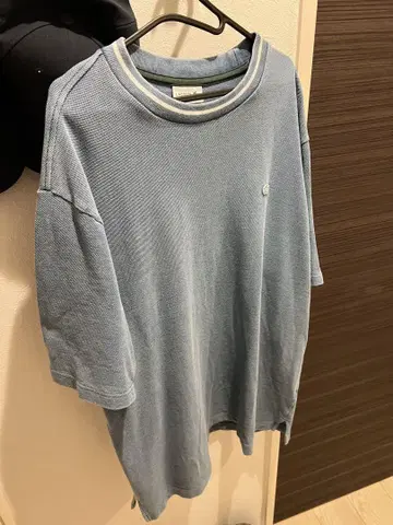 LACOSTE 루즈핏 티셔츠 L 블루