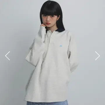 bicolor polo sweat [ philme ] free size