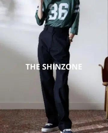 THE SHINZONE WASHED HIGH WAIST CHINO