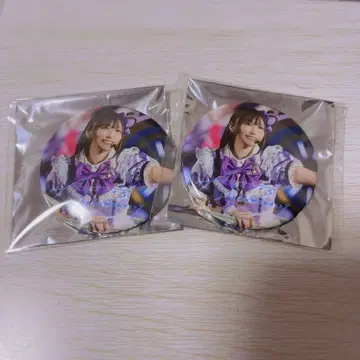 Aqours documentary 캔뱃지 스즈키 아이나 2개 세트