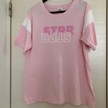 사토미군 반팔 티셔츠 STPR 스토푸리 핑크