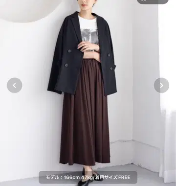 렙심 루즈 W 브레스트 긴팔 자켓 black