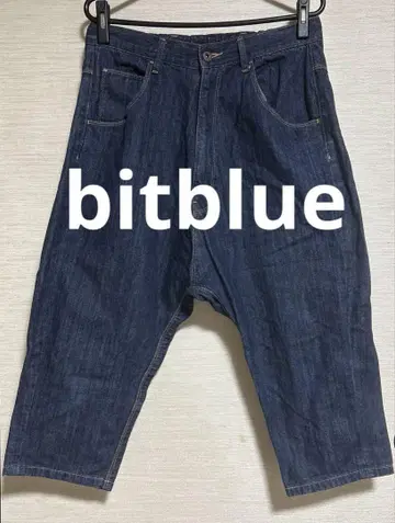 BIT BLUE 데님 사루엘 팬츠 61185 F 사이즈