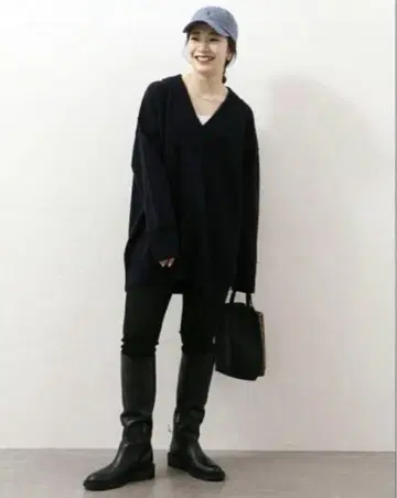 JOURNAL STANDARD V넥 스웨터 네이비 F 사이즈 새상품급