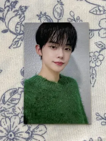 TXT 연준 MC 트레이딩 카드 인기가요 사전 녹화 공개 방송