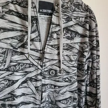 호러 ZOO YORK 후드티 미라 y2k 새상품급 좀비