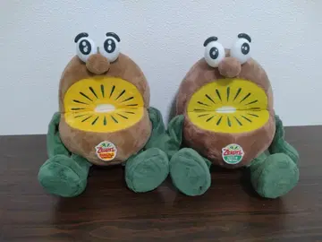 제스프리 키위 브라더스 봉제 인형 2체 세트