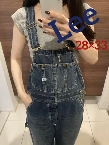Lee 오버롤 데님 살로펫 올인원