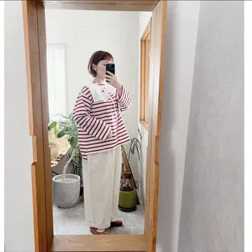 [ 새상품급 ] 보더 풀오버 atelier emau