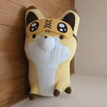 너구리와 여우 여우 메챠데카 봉제 인형 안대