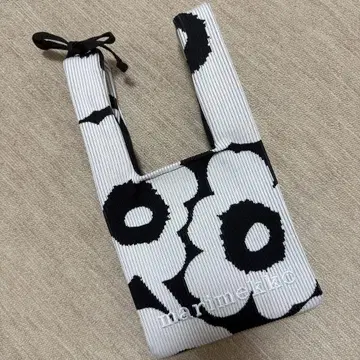 marimekko 니트 미니 토트 Unikko 토트백