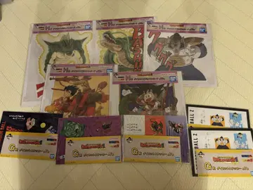 제일복권 드래곤볼 H상 다이컷 비주얼 보드 5종 G상 4종